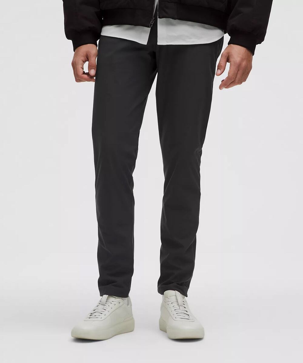 lululemon ABC Pant Slim Warpstreme Stretch Tailored Men’s Black Size 32